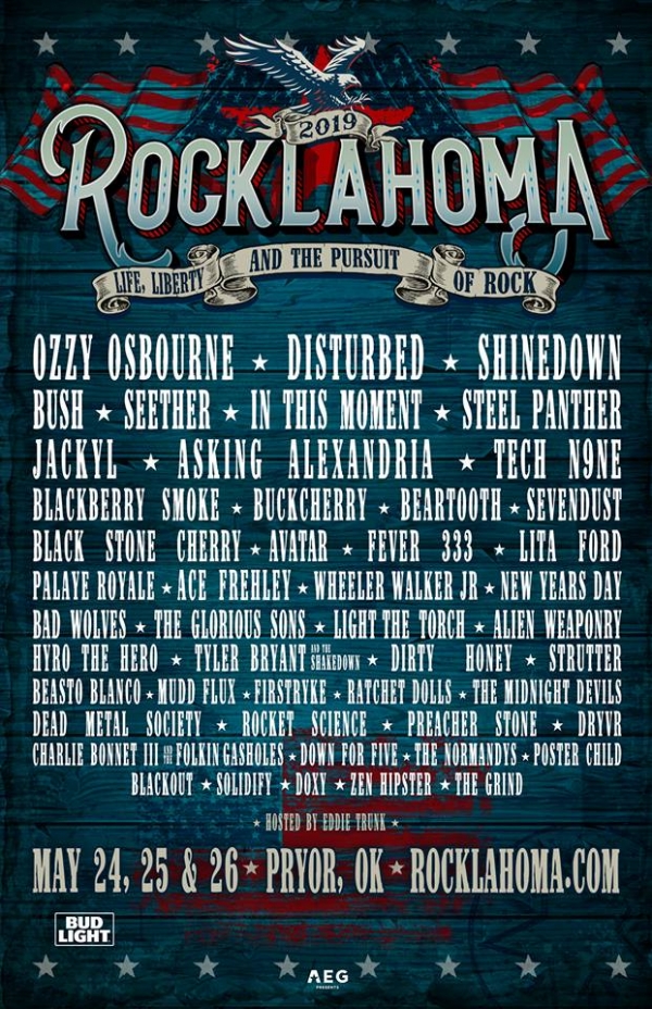 Rocklahoma Daily Band Lineups & Music Additions Announced; Single Day