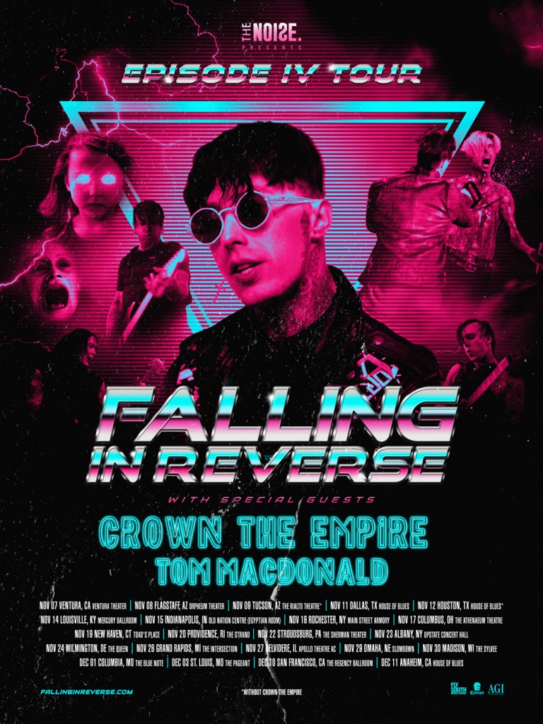 Falling In Reverse Announce Fall Tour Dates Global AZ Media